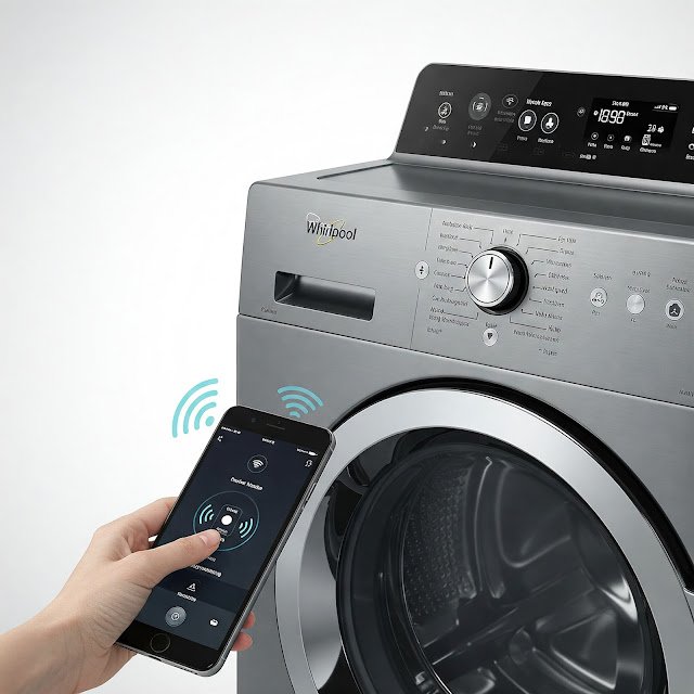 Whirlpool washing machine with remote controlled system