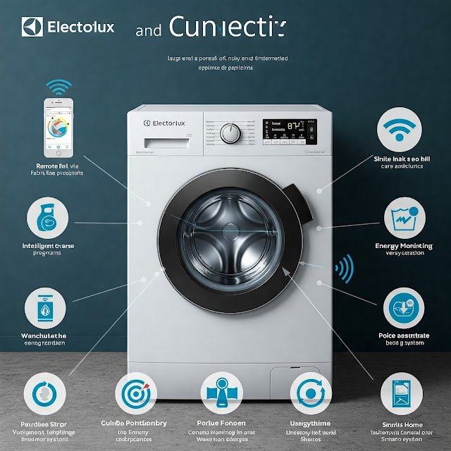 electrobux washing machine with smart features