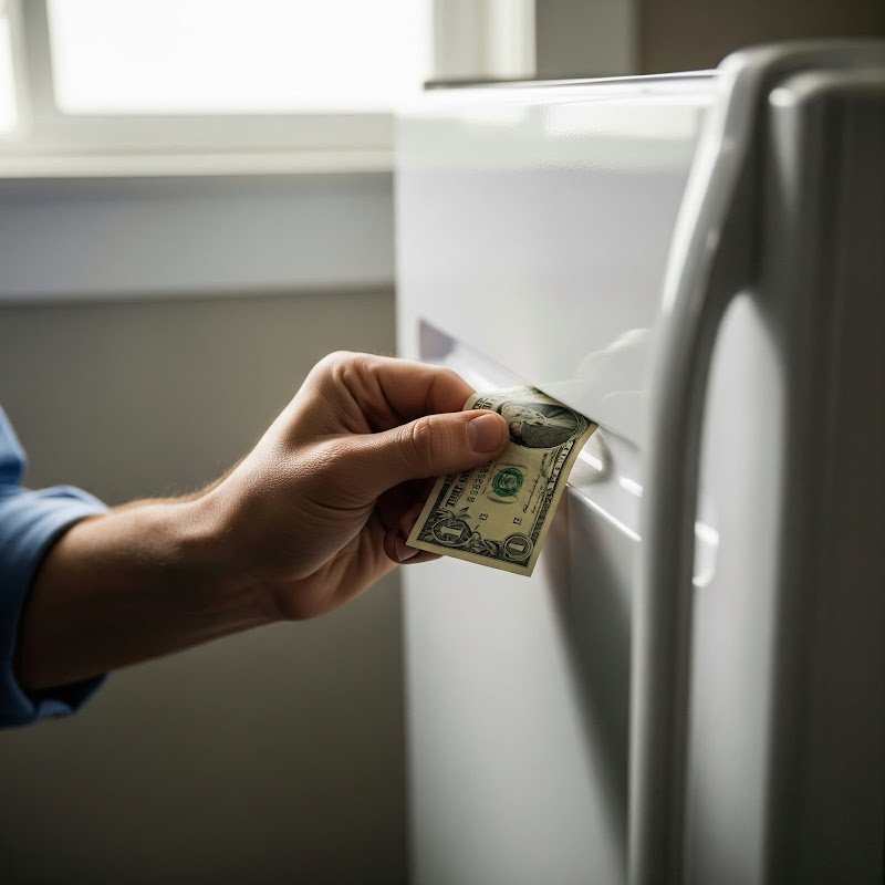 Check fridge door seals to ensure proper cooling and efficiency