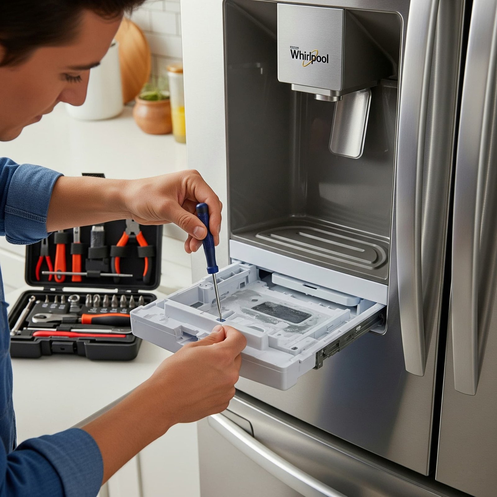 DIY Fix Whirlpool Fridge Leak