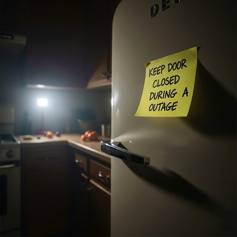 Tips to protect your fridge and food during a power outage