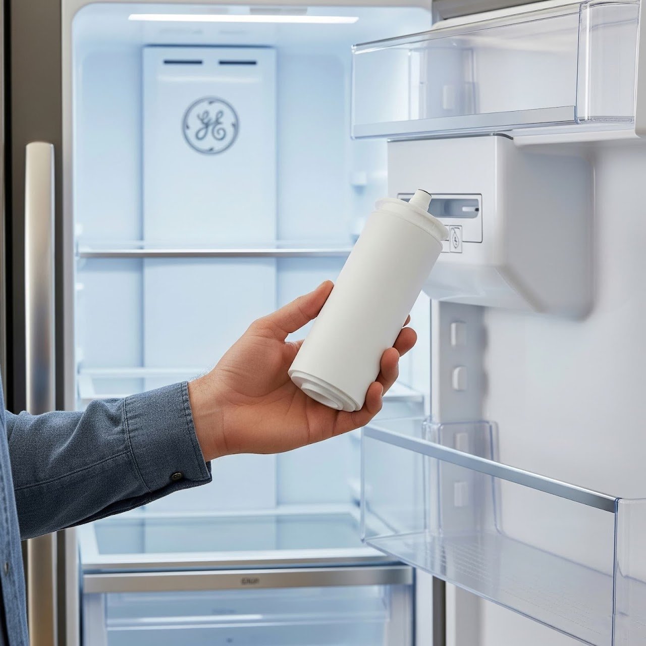 GE Refrigerator Water Filter Check