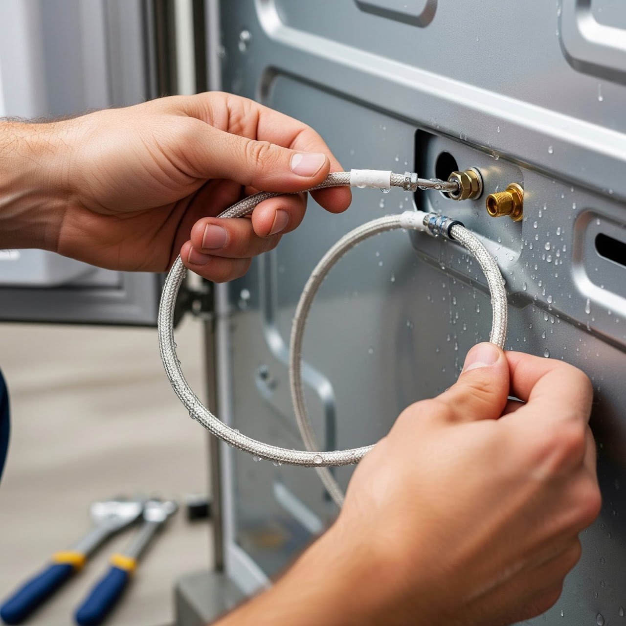 GE Refrigerator Water Tube Replacement