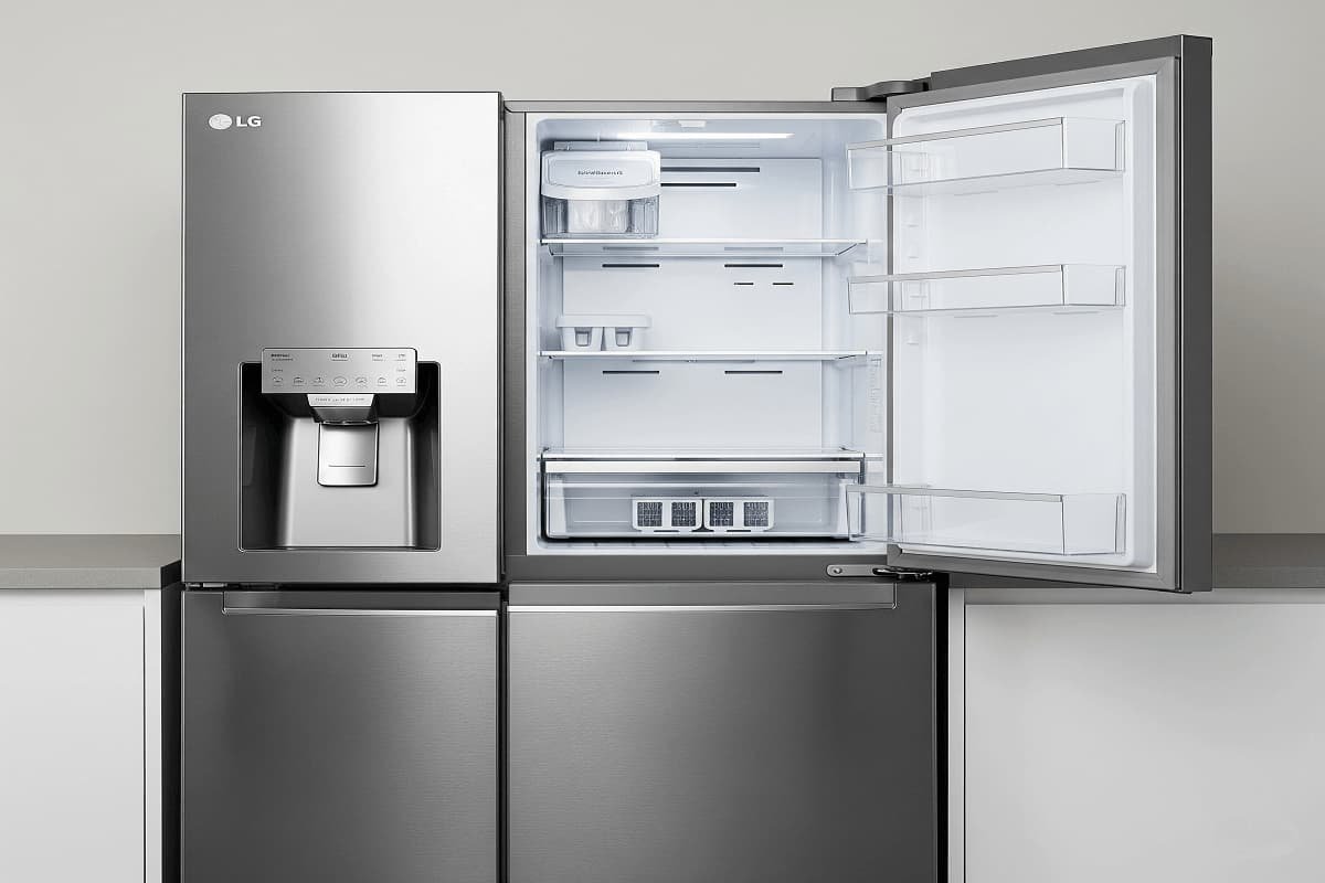 there in no ice in the lg fridge this is the basic step