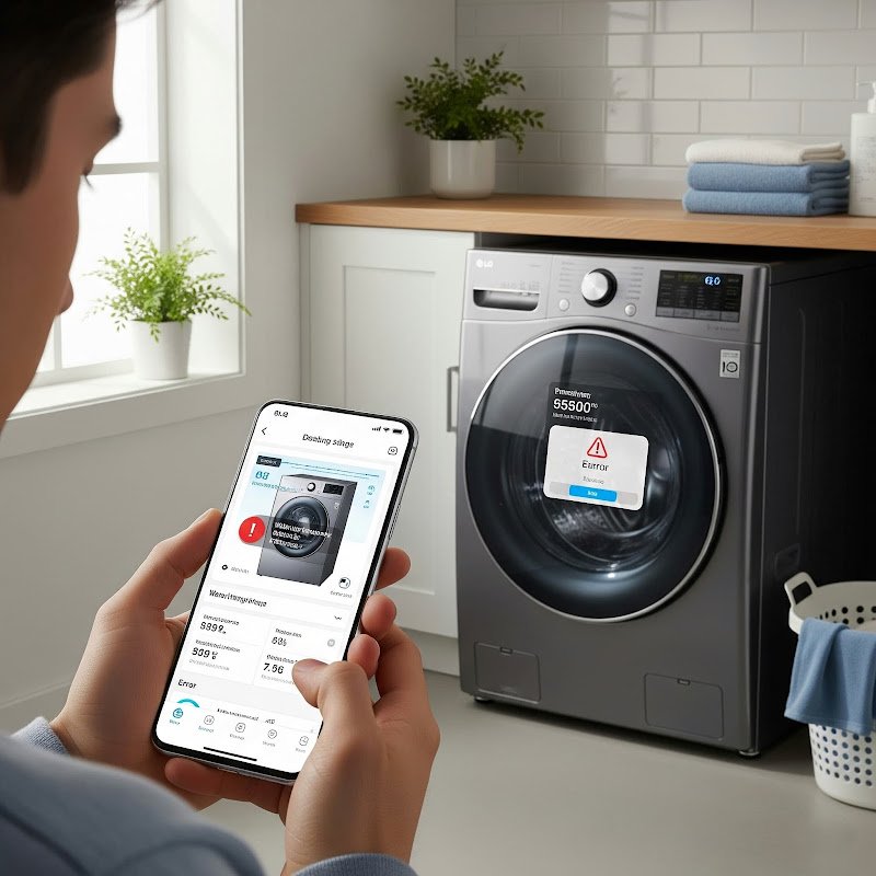 LG Smart Diagnosis washing machine 2025 – modern, feature-rich laundry appliance