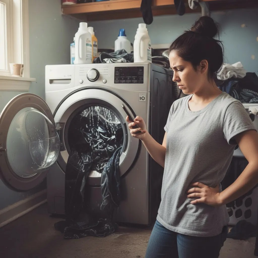LG washer not spinning and clothes still wet