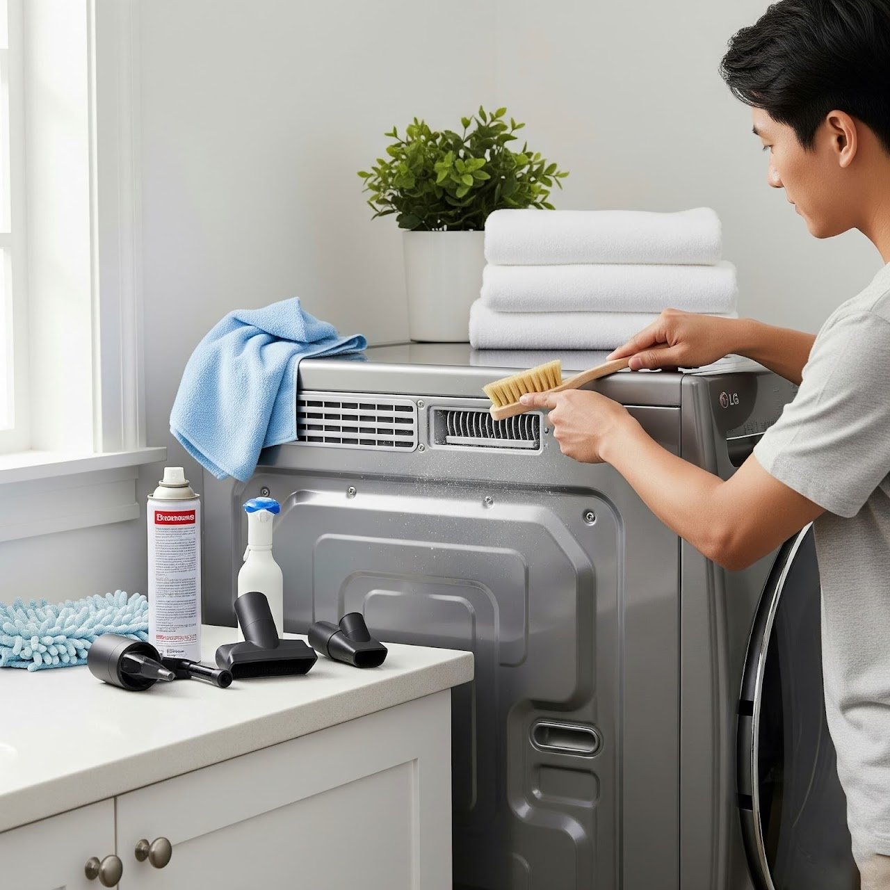 LG washer control panel quick fixes visual