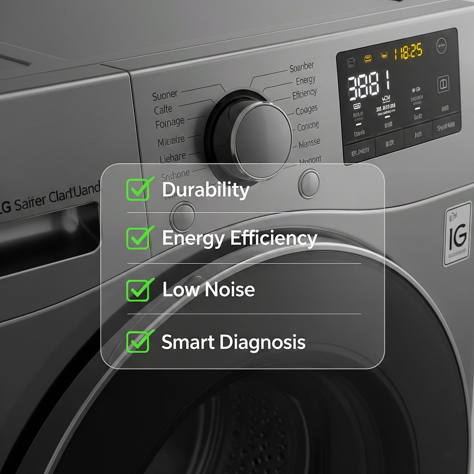 LG washing machine reliability checklist for 2025 — modern, durable appliance