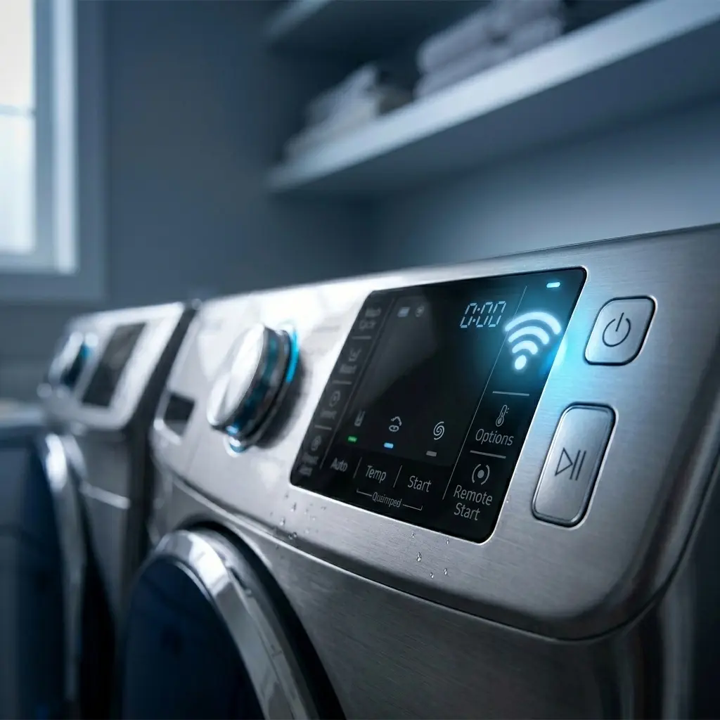 Samsung washing machine Wi-Fi indicator light blinking during SmartThings setup mode