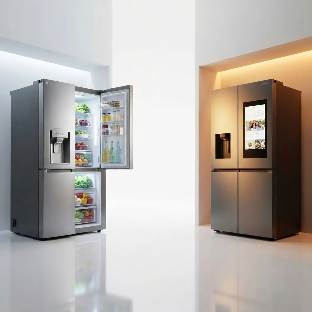 LG refrigerator vs Samsung 2026 final comparison showing which is best for families