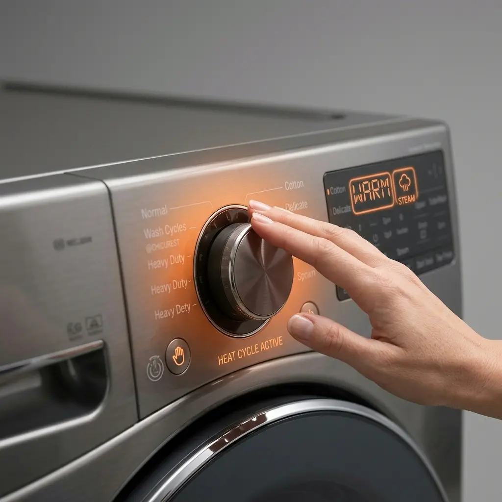 Warning signs of LG washer panel overheating safety risk