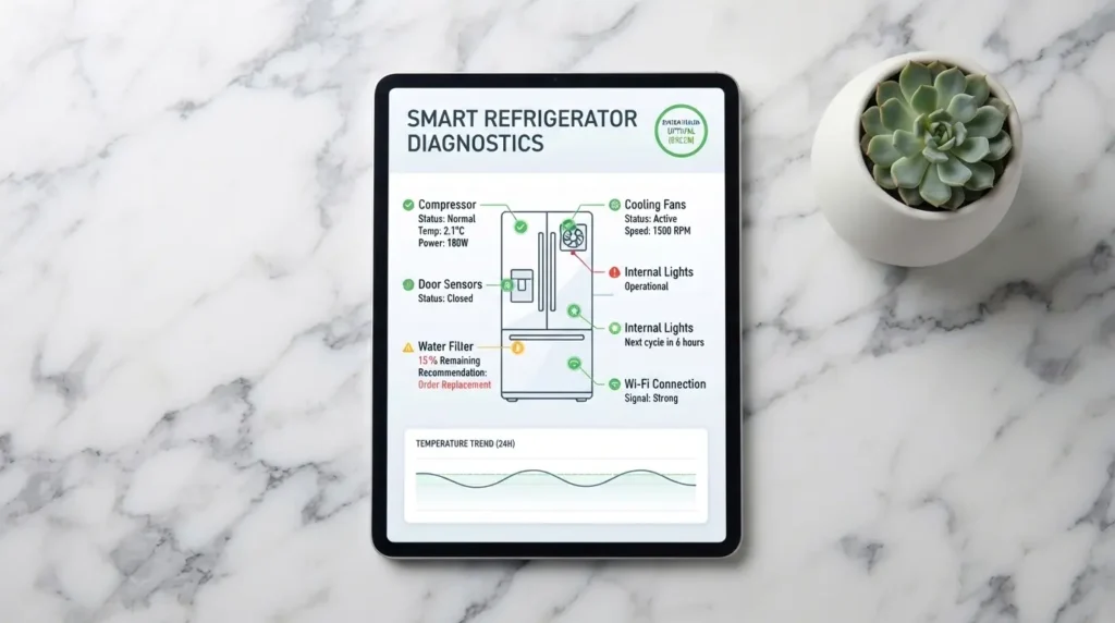 2026 Samsung refrigerator error code dashboard chart
