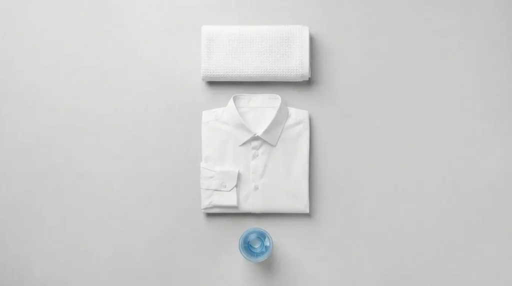 Overview graphic of common causes of sticky laundry in a Whirlpool washer