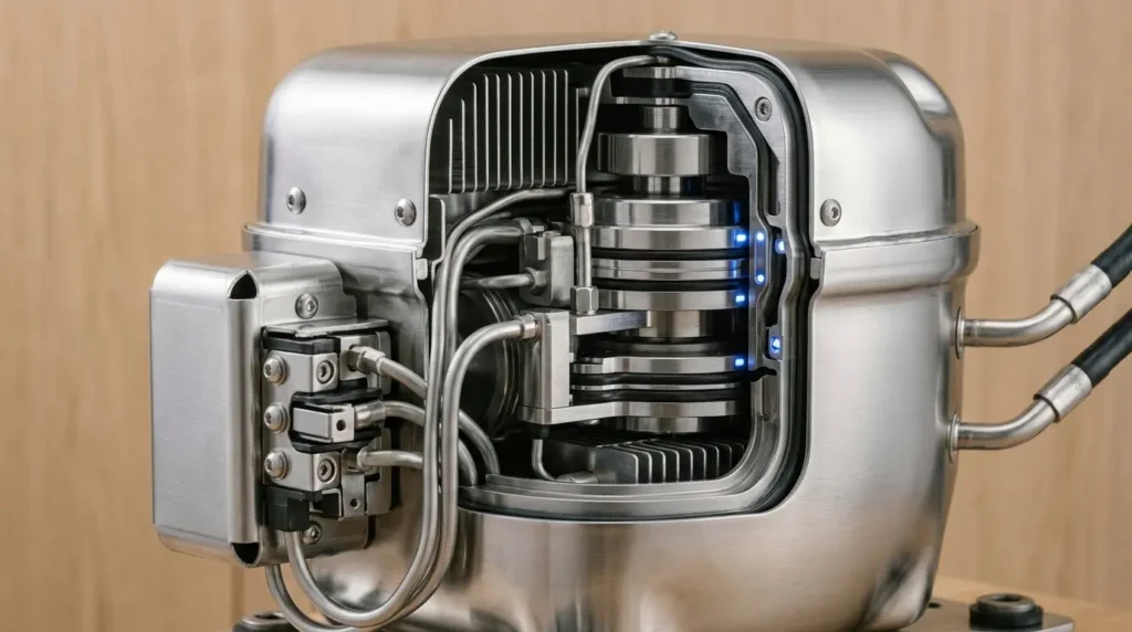 LG refrigerator Linear Compressor technology for energy efficiency