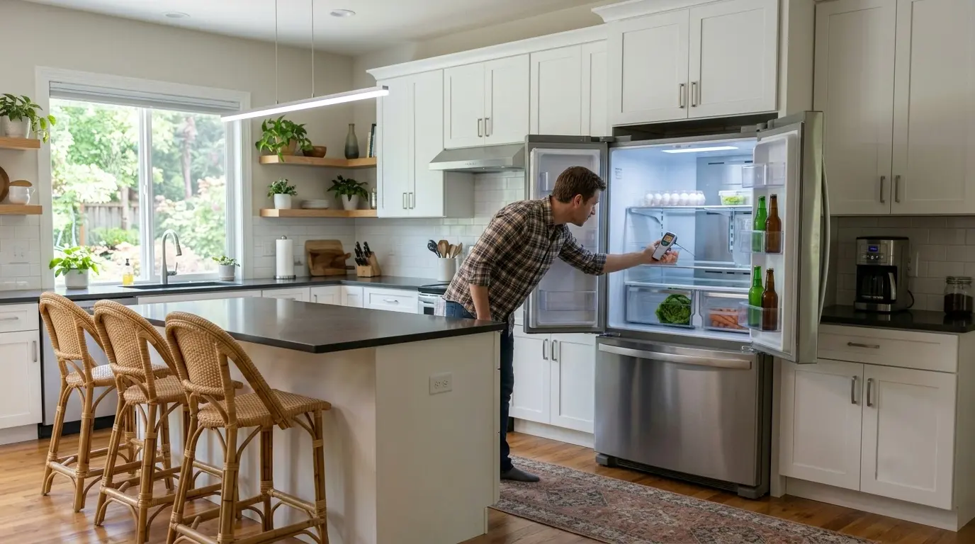 LG refrigerator not cooling with warm interior temperature