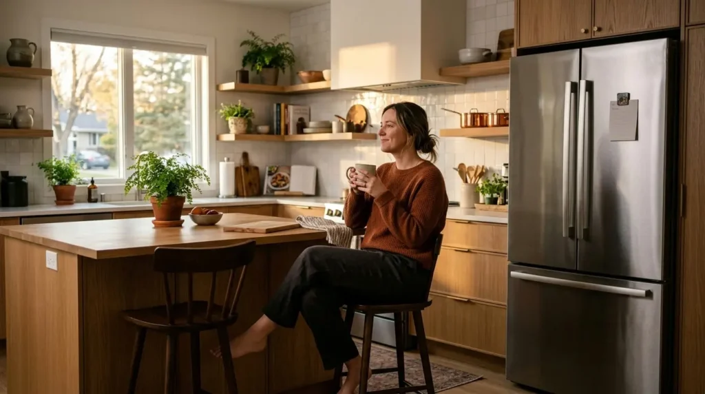 Quiet kitchen environment thanks to LG Linear Compressor design