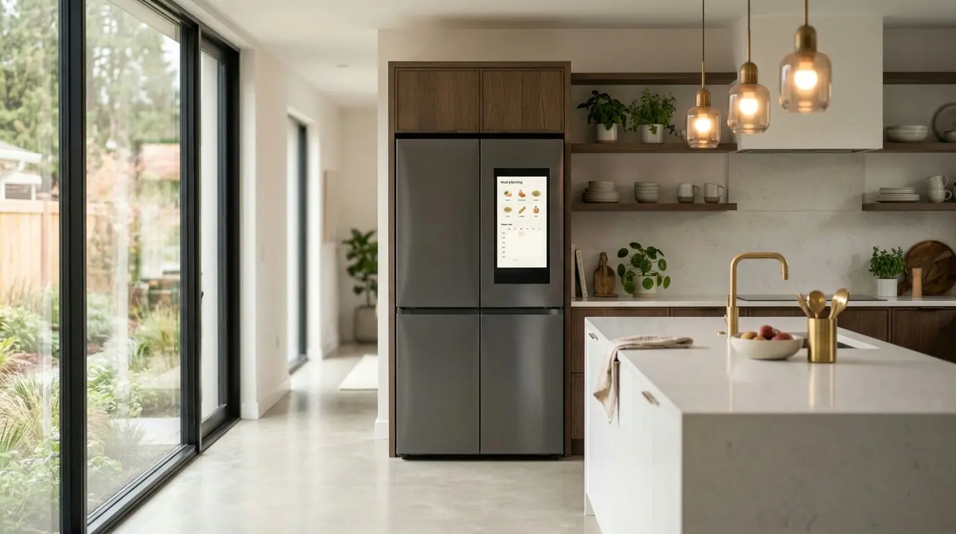 LG Signature 2026 refrigerator in a modern kitchen