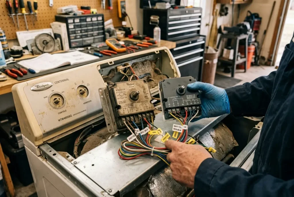 Replacing the timer on an older Maytag Centennial washer